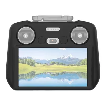 PULUZ Silikona aizsargmaciņa DJI RC 2 (Melna)
