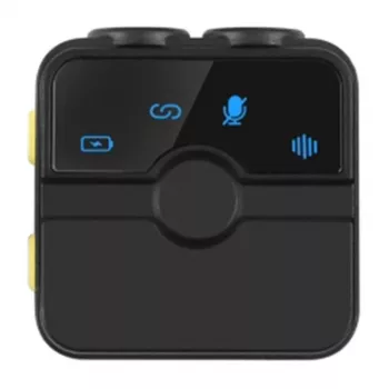 PULUZ SmartLink WS300 2.4GHz Divu Bezvadu Lavalier Mikrofonu Sistēma ar Trokšņu Samazināšanu, 100m Diapazons, USB-C Uzlāde