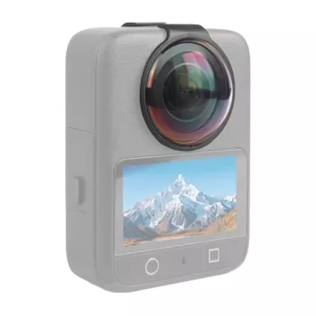 PULUZ Rūdīta stikla objektīva aizsargstikls DJI Osmo 360 (Melns)