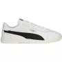 PUMA Club 5V5 Vīriešu Telpu Futbola Apavi Melni Balti Gumijas Zole