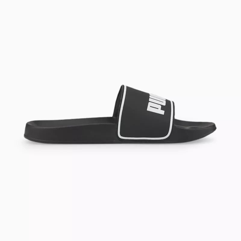 PUMA 384139 01 vīriešu iešļūcenes, melnā/baltā krāsā, izmērs 40,5