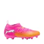 PUMA Future 9 Match FG/AG Junior Futbola Apavi Electric Peppermint Black White 37.5