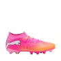 Puma Future 9 Match FG/AG Vīriešu Futbola Apavi - Puma Black-Puma White-Poison Pink - 43 EU