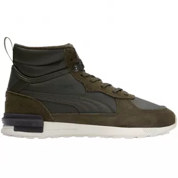 PUMA Graviton Mid Vīriešu Apavi Forest Night/Puma Black/Puma White