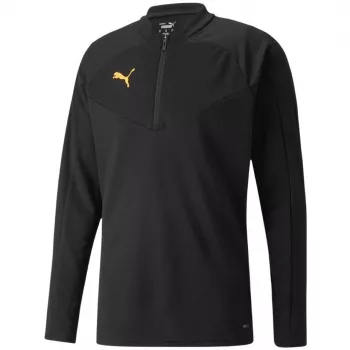 PUMA Vīriešu 1/4 rāvējslēdzēja treniņu kapuce Melna S - dryCELL mitrumu izvadošs sporta piegulums