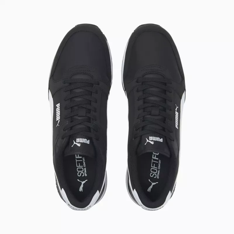 PUMA R78 vīriešu ikdienas kedas Black White