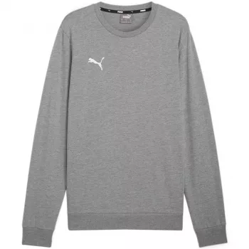 Puma Team Goal Casuals apaļa kakla džemperis pelēks 658592 33 XL