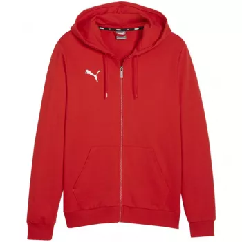 PUMA Team Goal Casuals kapuces sarkans vīriešu kapuce ar kapuci 658595 01