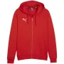 PUMA Team Goal Casuals kapuces sarkans vīriešu kapuce ar kapuci 658595 01