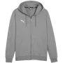 PUMA Team Goal Casuals kapuce ar kapuci Medium Grey Heather
