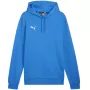 PUMA Team Goal Casuals džemperis ar kapuci, tumši zils, junioru, unisex