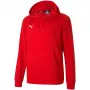 PUMA teamGOAL 23 Casual kapuce ar rāvējslēdzēju sarkana vīriešu L
