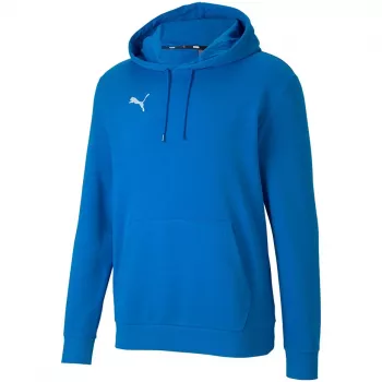 PUMA teamGOAL 23 Casuals džemperis ar kapuci elektriski zils M
