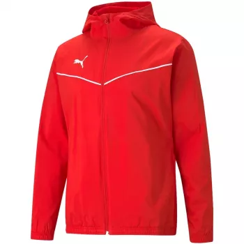 PUMA teamRISE All Weather Jacket Men's Red 657396 01