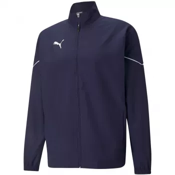 PUMA teamRISE Sideline Vīriešu Pilna Rāvējslēdzēja Jaka - Peacoat/Puma White - M izmērs