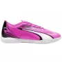 PUMA Ultra Play IT iekštelpu futbola apavi - Puma Black / Puma White / Ultra Orange - vīriešu izmērs 44 (UK 9.5, US 10.5)