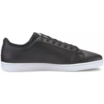 PUMA UP vīriešu zemie kedas - melna sintētiskā āda, SoftFoam+ zolīte, nemarķējoša gumijas zole