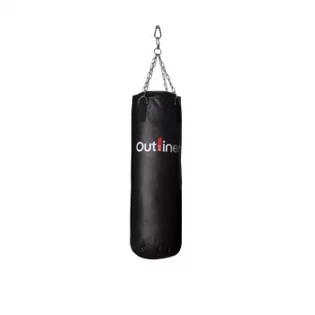 Treniņa boksa maiss SG-1080-15kg - 15 kg izturīgs PU ādas boksa maiss ar tērauda ķēdēm un rotējošo stiprinājumu