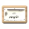 Pure Classic H4 DAB+/FM digitālais radiouztvērējs, 2,4 collu krāsu ekrāns, modinātājs, miega un virtuves taimeris, Cotton White/ozolkoka