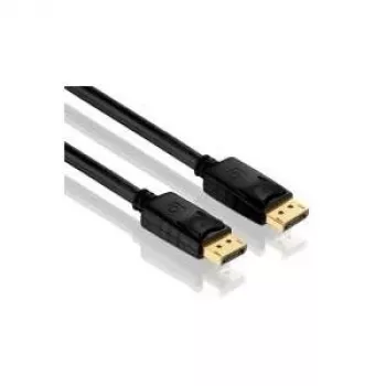 PureLink Basic+ DisplayPort kabelis, ar zelta pārklājumu, 20-pin DisplayPort male to male, 2,0 m profesionālais video savienojuma kabelis (PI5000-020)