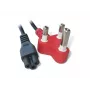 PWR Dedicated to Clover Cable 1.8m – CEE 7/7 uz IEC C5 tīkla vads, melns