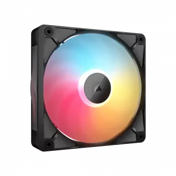 CORSAIR iCUE LINK RX140 II RGB 140 mm papildu ventilators, melns (CO-9051063-WW)