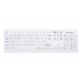 CHERRY Active Key AK-C8100F-UVS-W/UK USB tastatūra, IP68, balta, UK