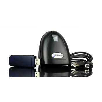 HDWR HD43 bezvadu 1D svītrkodu skeneris ar USB uztvērēju