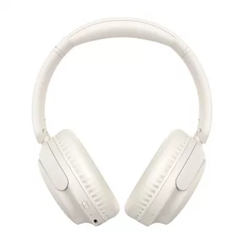 QCY H2S Lite Baltas Uzliekamās Bluetooth Austiņas