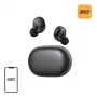 QCY Melobuds A30 bezvadu austiņas (melnas) – aktīvā trokšņu slāpēšana, Bluetooth 5.3, IPX5, 30 h baterija