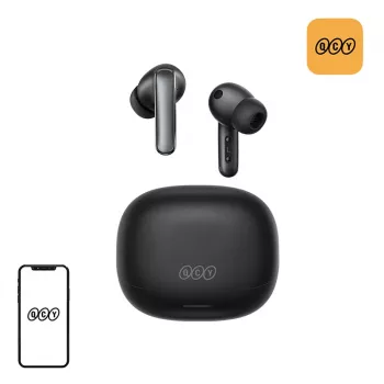 QCY Melobuds N65 bezvadu austiņas (Melna)