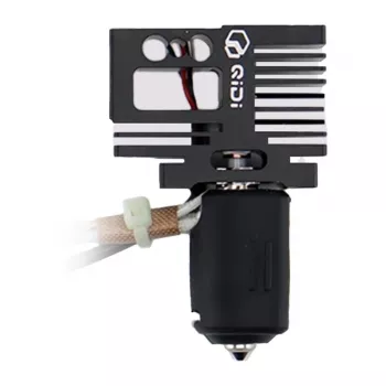 QIDI Bimetallic Hotend Q2 sērijai – vara un titāna heatbreak, 0.4 mm misiņa sprausla, līdz 300°C