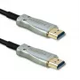 Qoltec 50472 High-Speed HDMI kabelis ar Ethernet 20m 4K@60Hz 18Gbps, apzeltīti savienotāji, melns un sudrabs