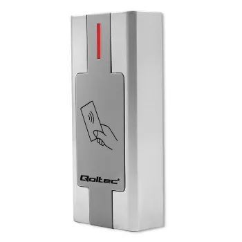 Qoltec 52446 Proximity karšu un atslēgu piekariņu lasītājs – 125 kHz RFID, Wiegand 26-bit, IP65