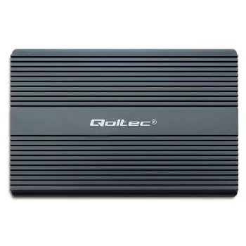 Qoltec Dual M.2 NVMe SATA SSD korpuss ar USB-C 3.2 Gen 2, bezinstrumentu alumīnija, atbalsta 2x2TB, UASP, TRIM, 10Gbps