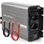 Qoltec Modified Sine Wave Power Inverter 12V to 230V 2500W/5000W ar USB, saderīgs ar LiFePO4 GEL AGM