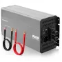 Qoltec tīrā sinusoidālā sprieguma invertors 12V uz 230V 4000W/8000W ar USB un LCD, saderīgs ar LiFePO4/GEL/AGM