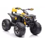 QUAD LOCK Quad Battery Pack with Backrest QLS-3288 LED Light MP3 Yellow