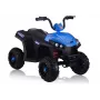 QUAD LOCK S601 Ar akumulatoru darbināms bezceļu transportlīdzeklis ar EVA riteņiem un LED gaismām zilā krāsā