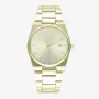 RADIANT RA636203 Unisex Analog Quartz Watch 38mm Stainless Steel Black Leather