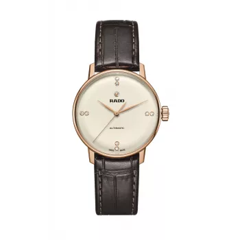 RADO True Thinline Les Couleurs Le Corbusier Sieviešu Pulkstenis R22865765 31,8mm Balts Keramikas
