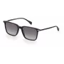 RAG&BONE RNB5028GS8075 Vīriešu kvadrātveida saulesbrilles, melns acetāta rāmis, pelēki gradienta lēcas, 55 mm
