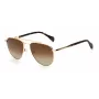 RAG&BONE Sieviešu RNB1044GS3YG5 Havana Brūnas Kvadrātveida Saulesbrilles 55/17/145 mm