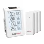 RAINPOINT BALDRTHERM B0598 3-Kanālu Termohigrometrs ar Automātisko Fona Apgaismojumu