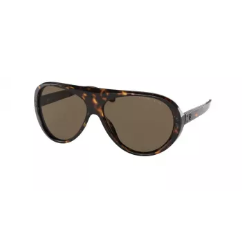 Ralph Lauren Vīriešu Saulesbrilles RL8194-500373 Havana Square Frame Brown Gradient Lens 60/13/135 mm