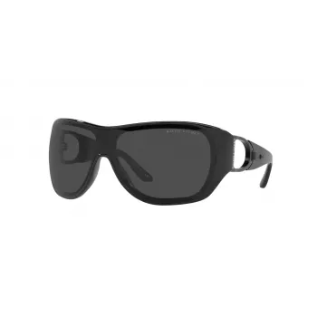 Ralph Lauren Women's Cat Eye Saulesbrilles RL8189Q500187 Shiny Black Grey 54mm