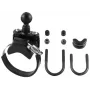 RAM MOUNTS RAM-B-231Z-2U Pamatne ar U-veida skrūvi un UTV siksnu - Melna
