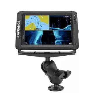 RAM MOUNTS RAM-D-111U-C Īsā dubultā ligzdu roka stiprinājums ar 3 x 11 pamatni - Melns