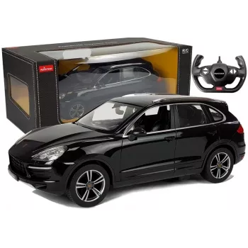 RASTAR Porsche Cayenne Turbo Remote Controlled RC Car Black 1:14