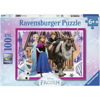 RAVENSBURGER Bērnu Puzle Disney Frozen (100 gab.)